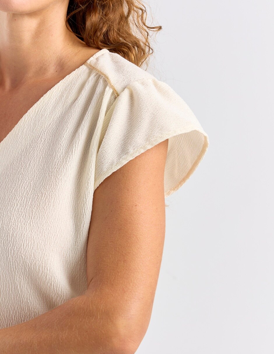 Blusa La Mode manga corta para mujer 9