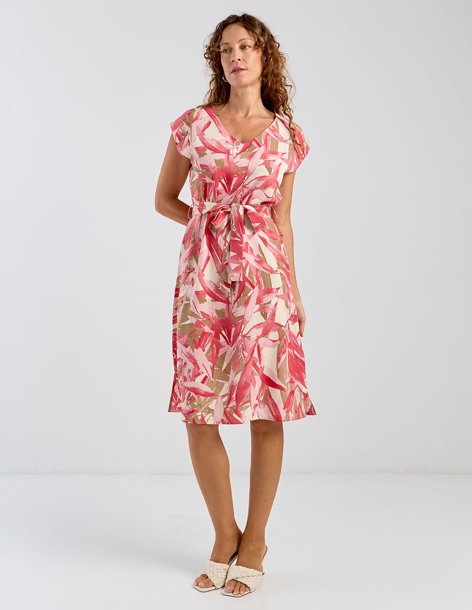 Vestido 3/4 casual para mujer