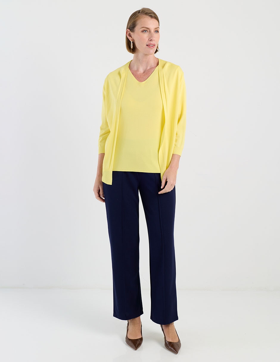 Pantalón straight para mujer 4