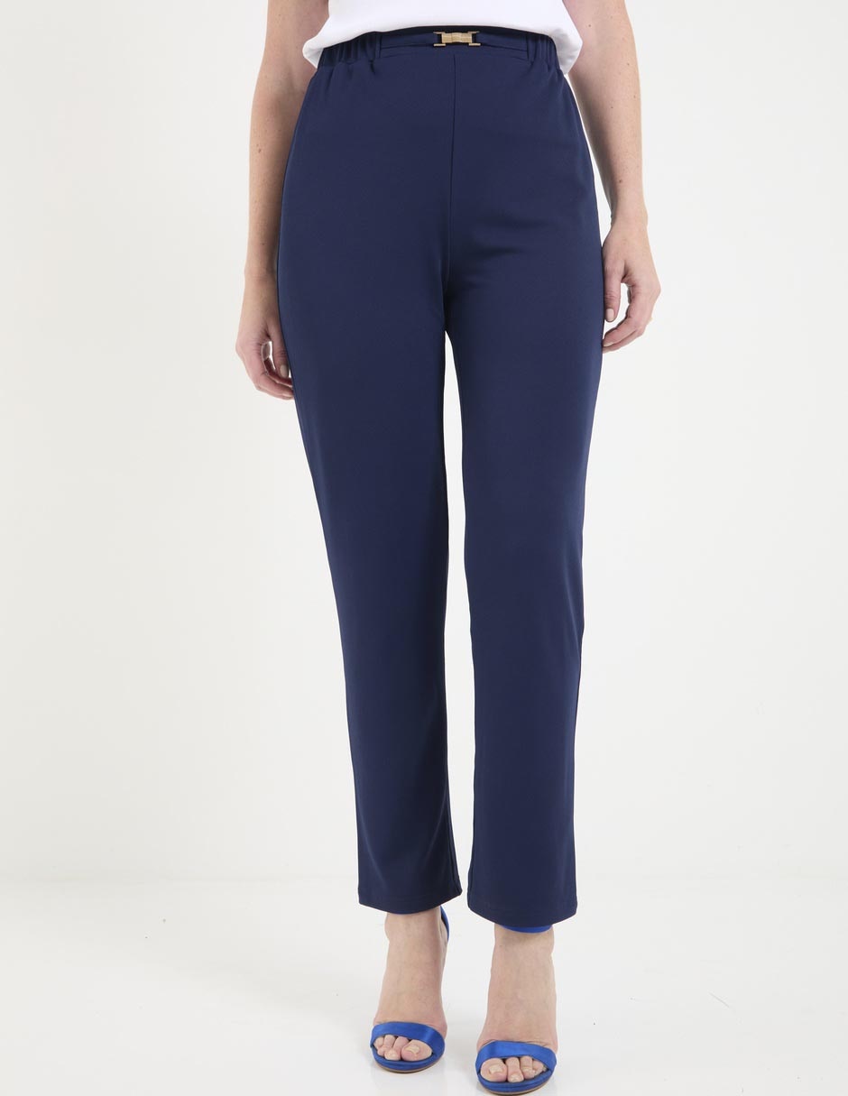 Pantalón de vestir slim para mujer Pantalón de vestir slim para mujer