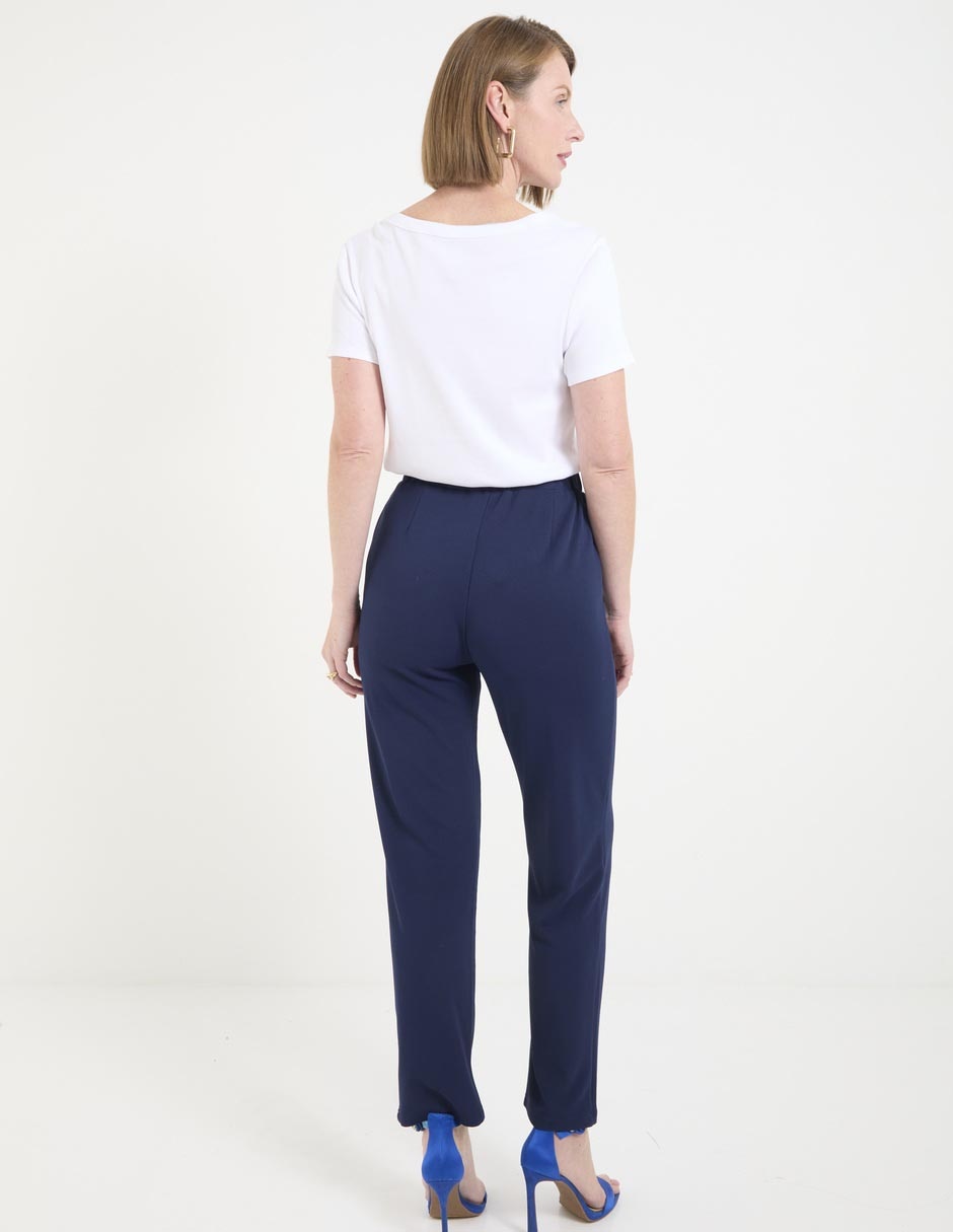 Pantalón de vestir slim para mujer 4