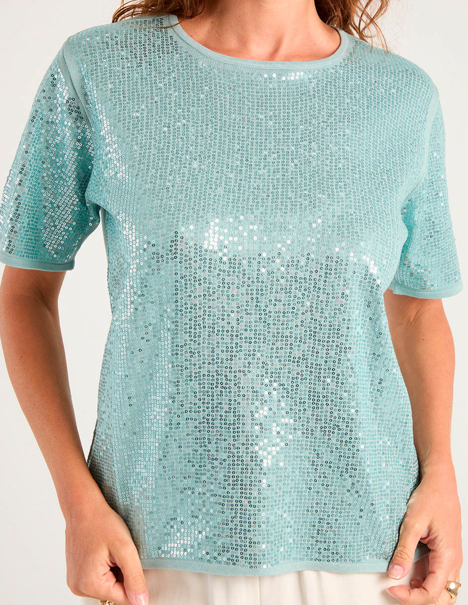 Blusa manga corta para mujer 10