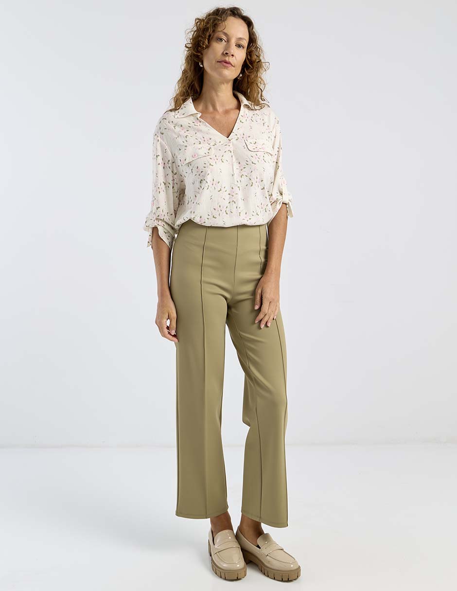 Blusa manga 3/4 para mujer 8