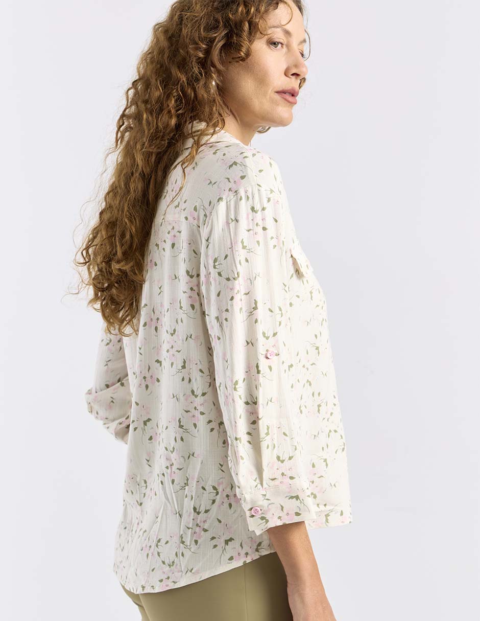Blusa manga 3/4 para mujer 10