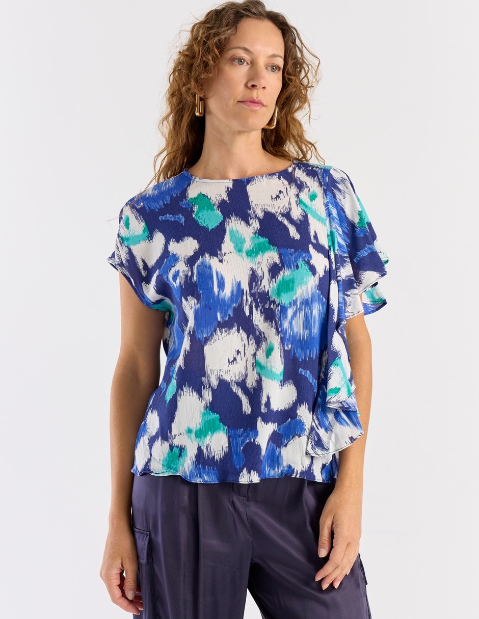 Blusa La Mode manga corta para mujer 1