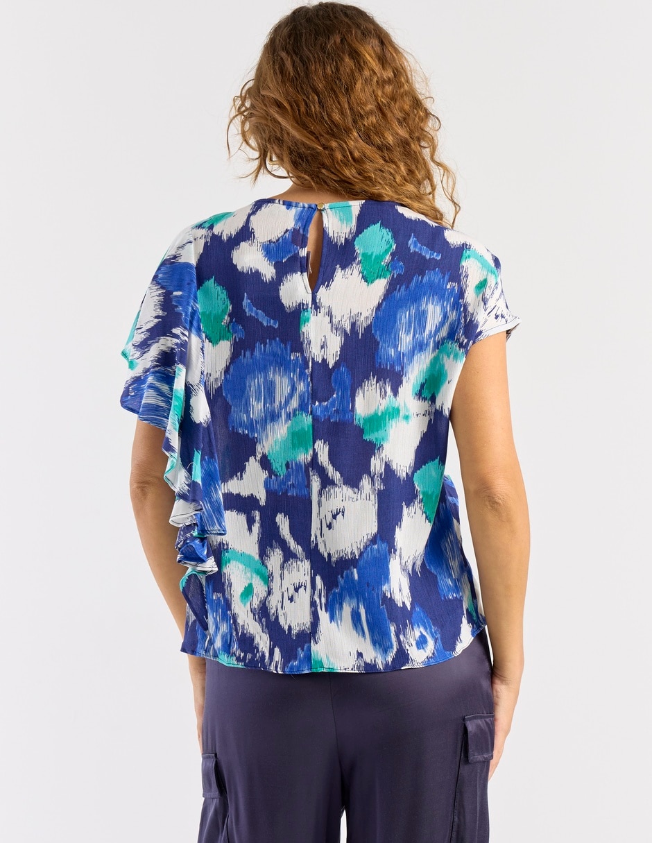 Blusa La Mode manga corta para mujer 11