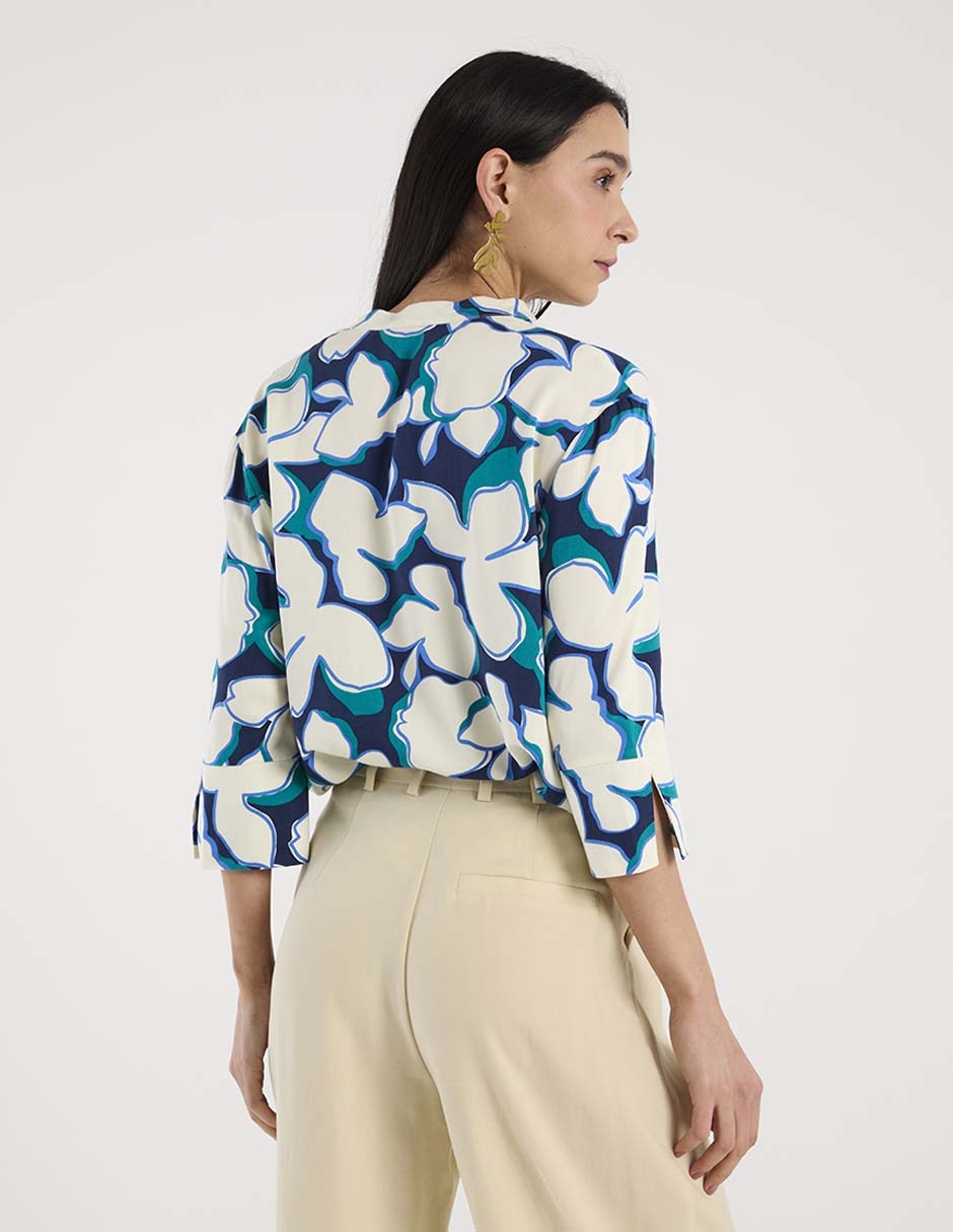 Blusa manga 3/4 para mujer 6