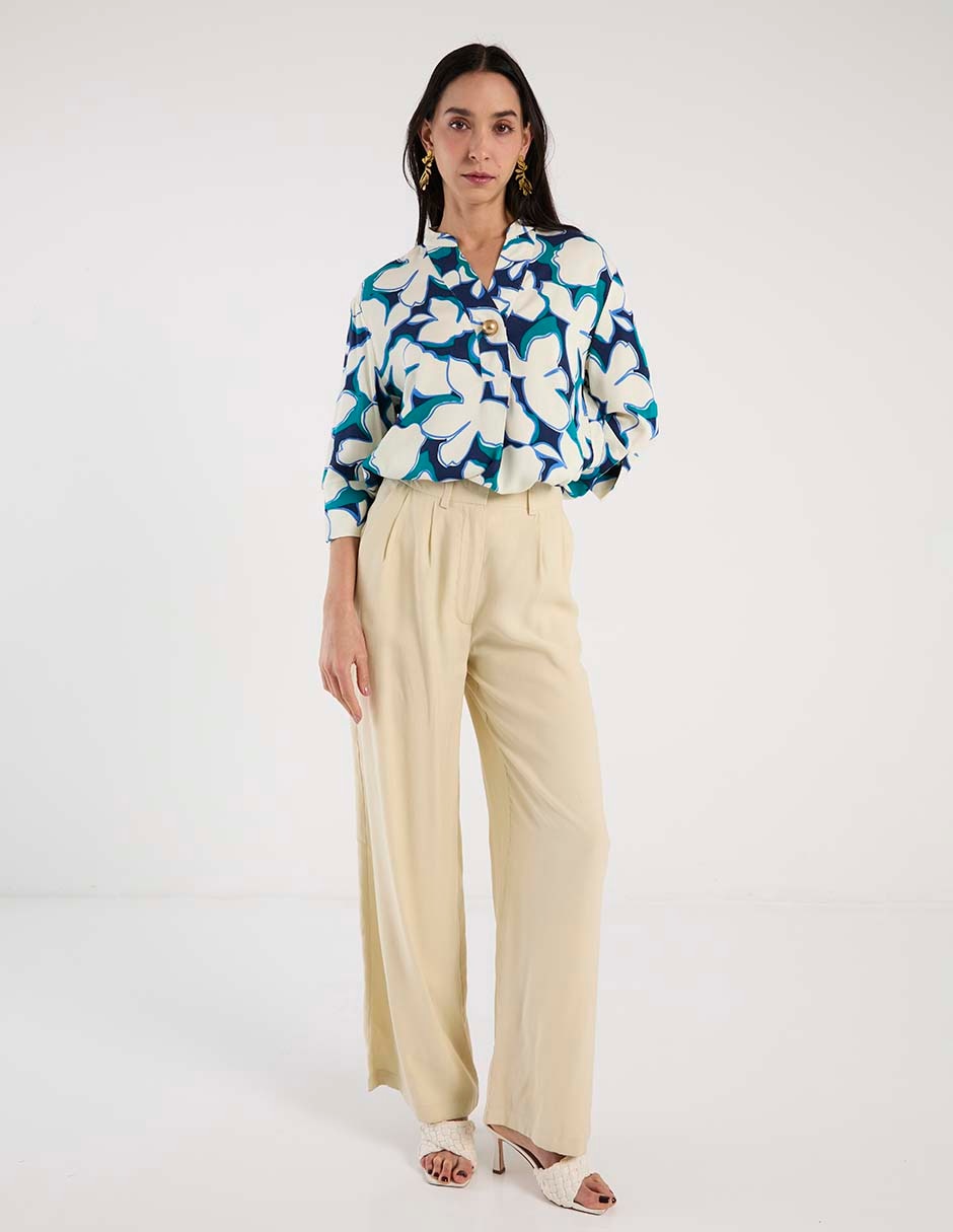 Blusa manga 3/4 para mujer 7