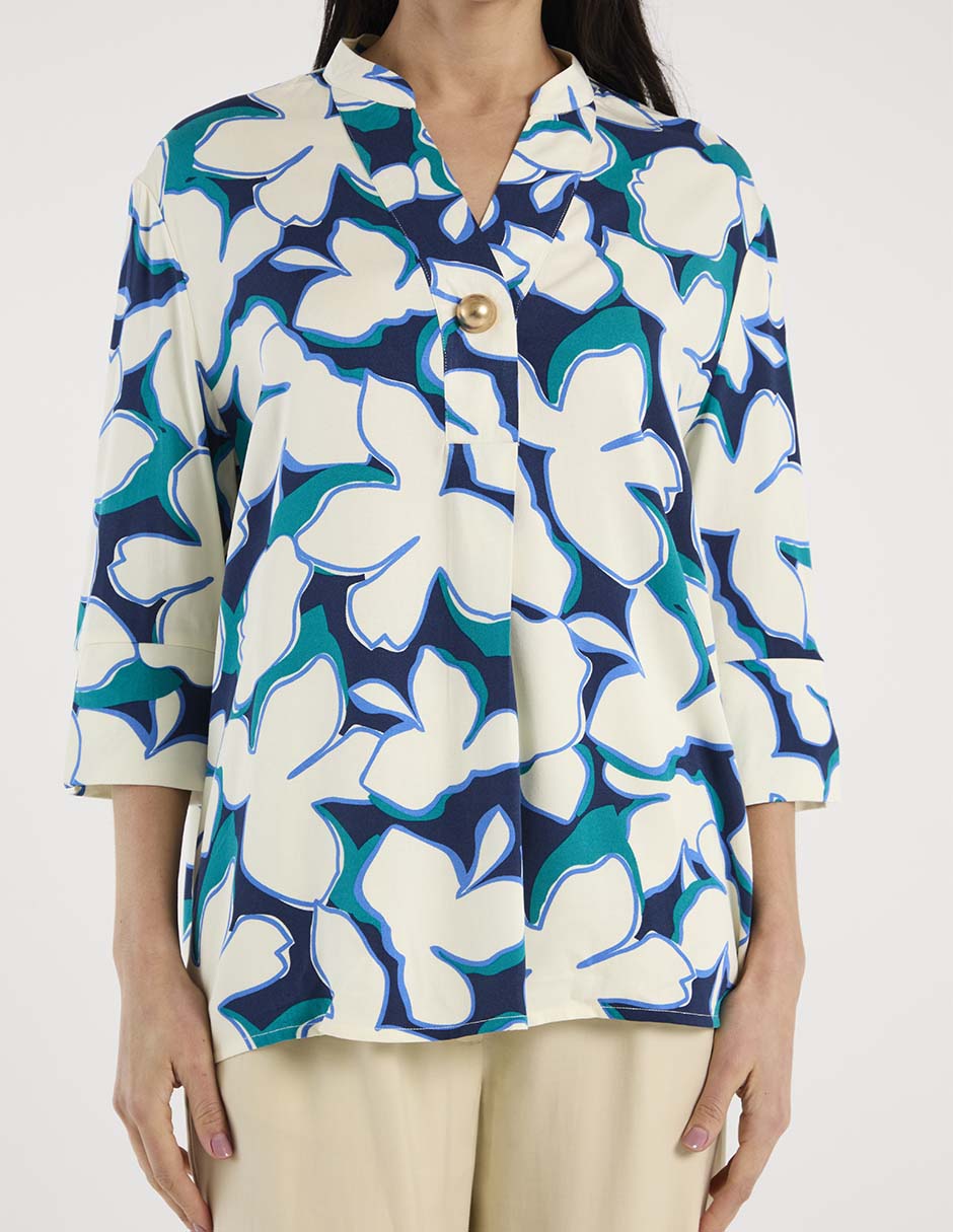 Blusa manga 3/4 para mujer 9