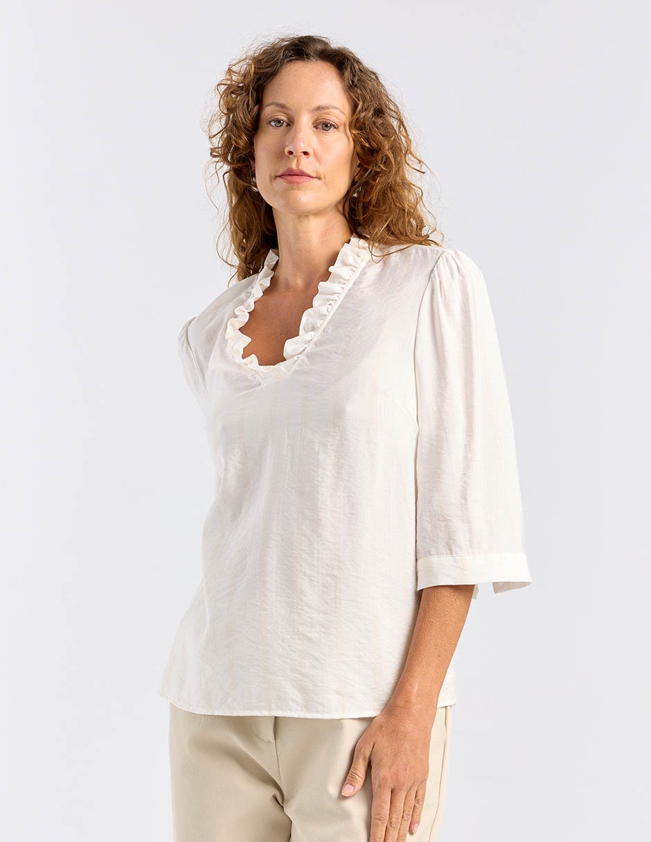 Blusa manga larga para mujer 1