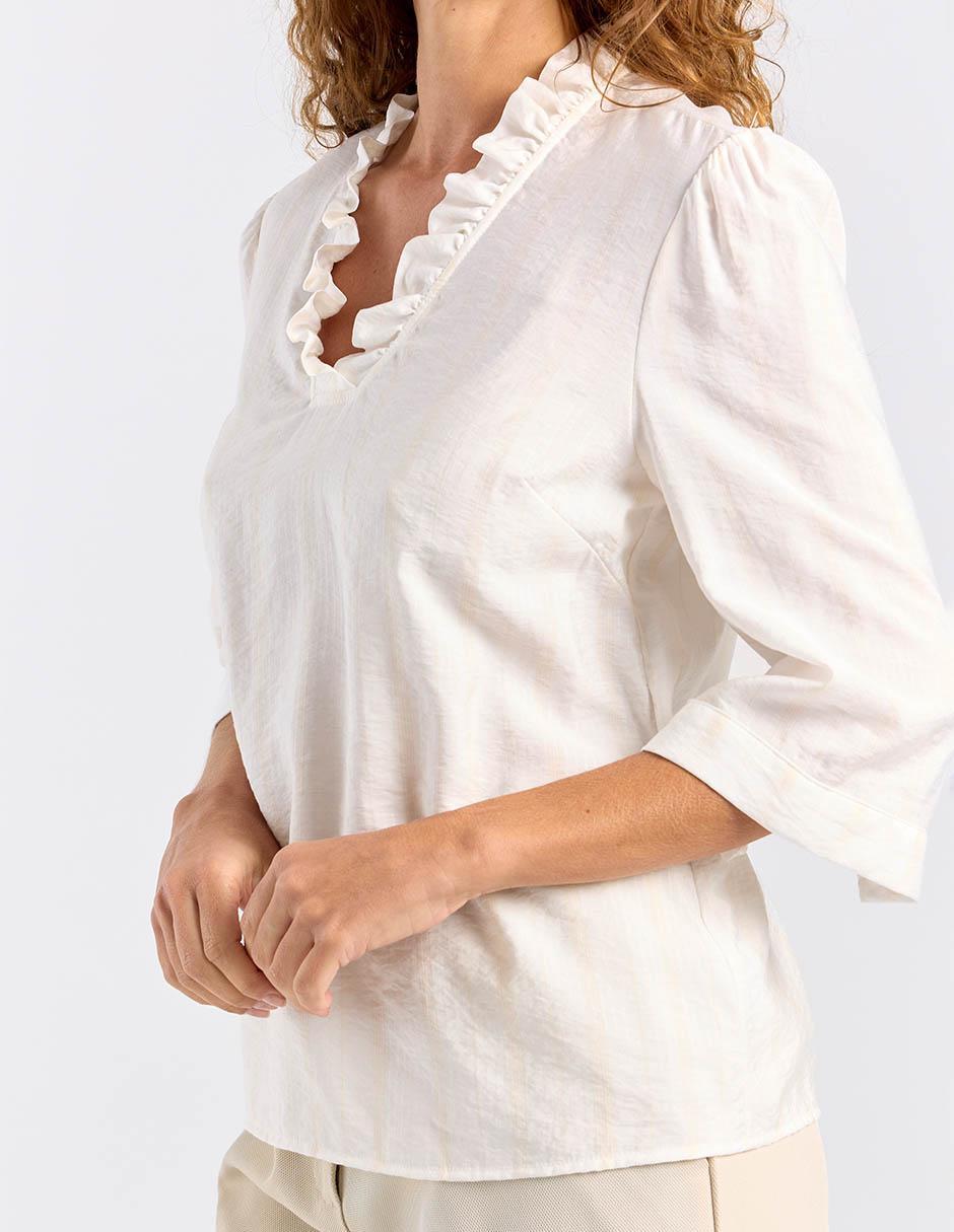 Blusa manga larga para mujer 10