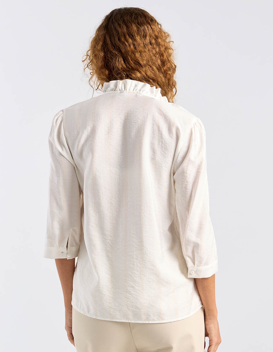 Blusa manga larga para mujer 11