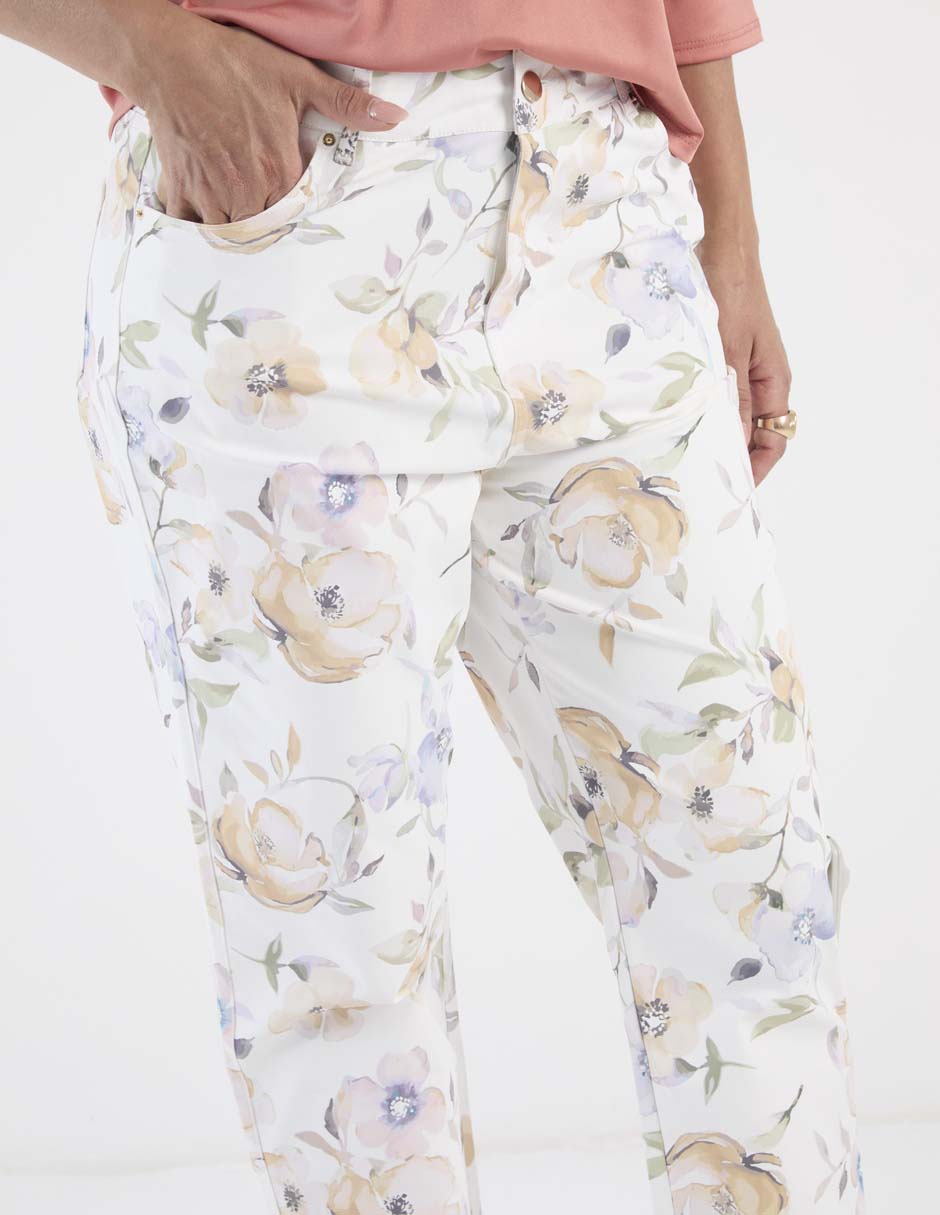Pantalón slim para mujer