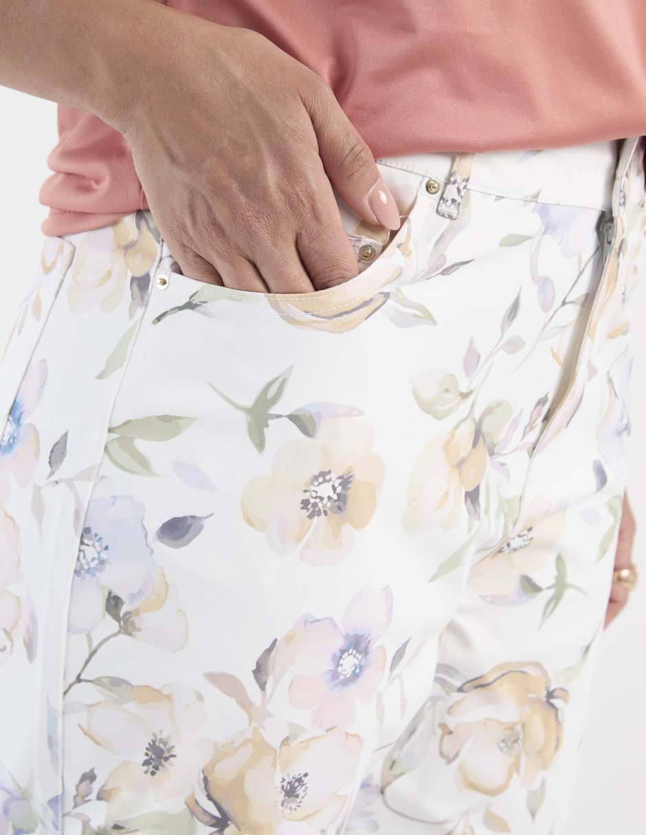 Pantalón slim para mujer
