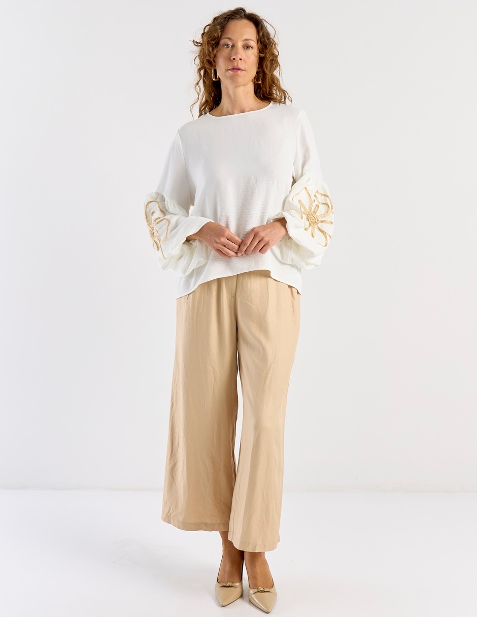 Blusa La Mode manga larga para mujer 8