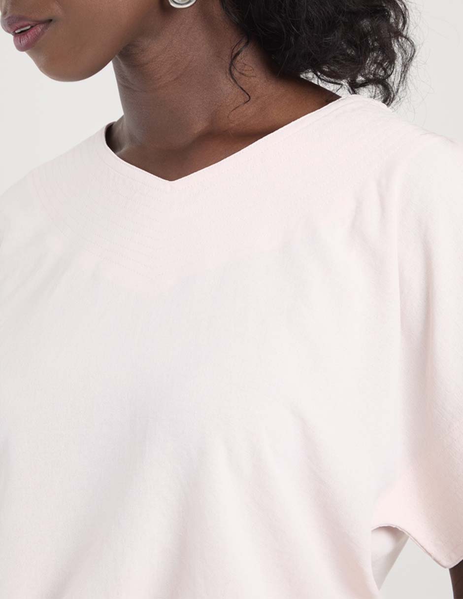 Blusa manga corta para mujer 8