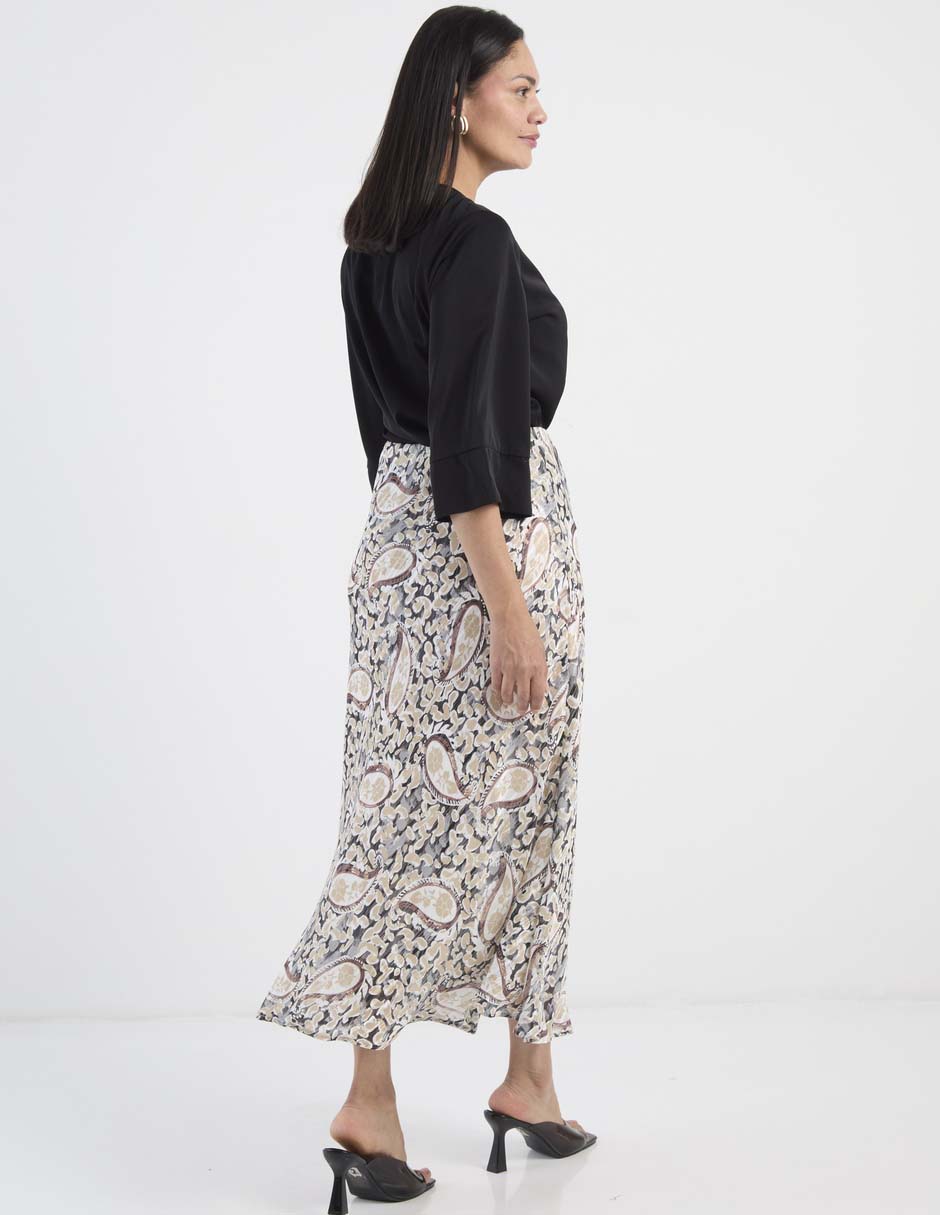 Falda crop La Mode a la cintura
