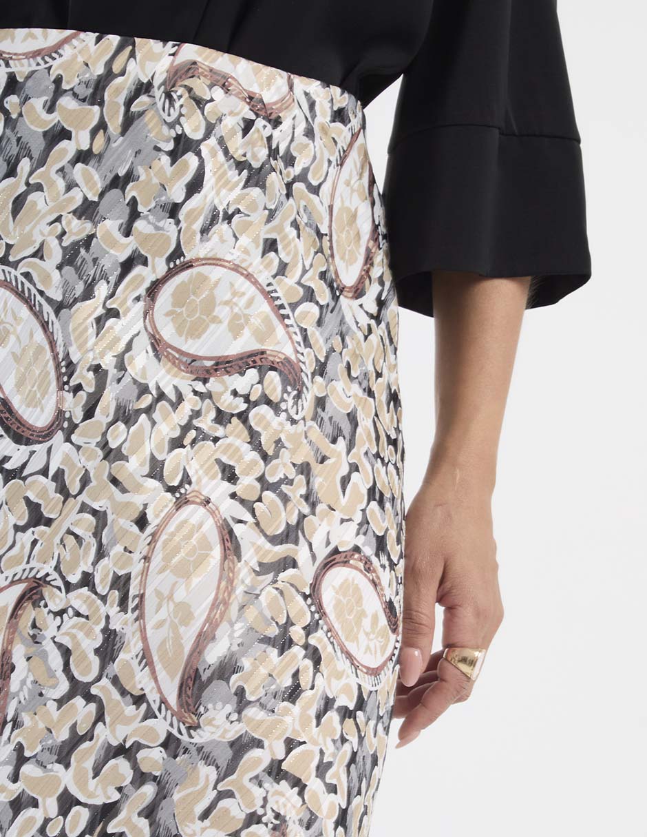 Falda crop La Mode a la cintura