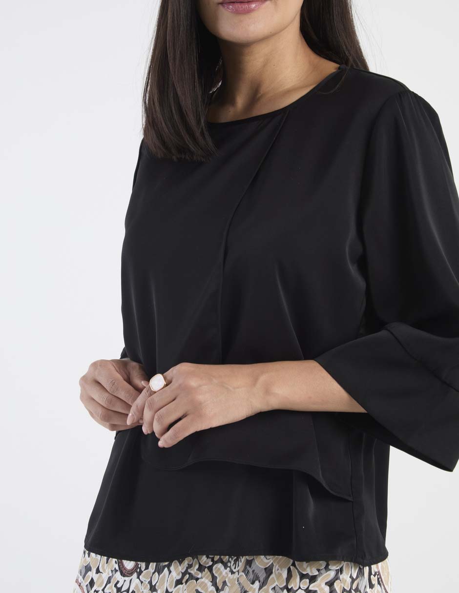 Blusa manga 3/4 para mujer 5