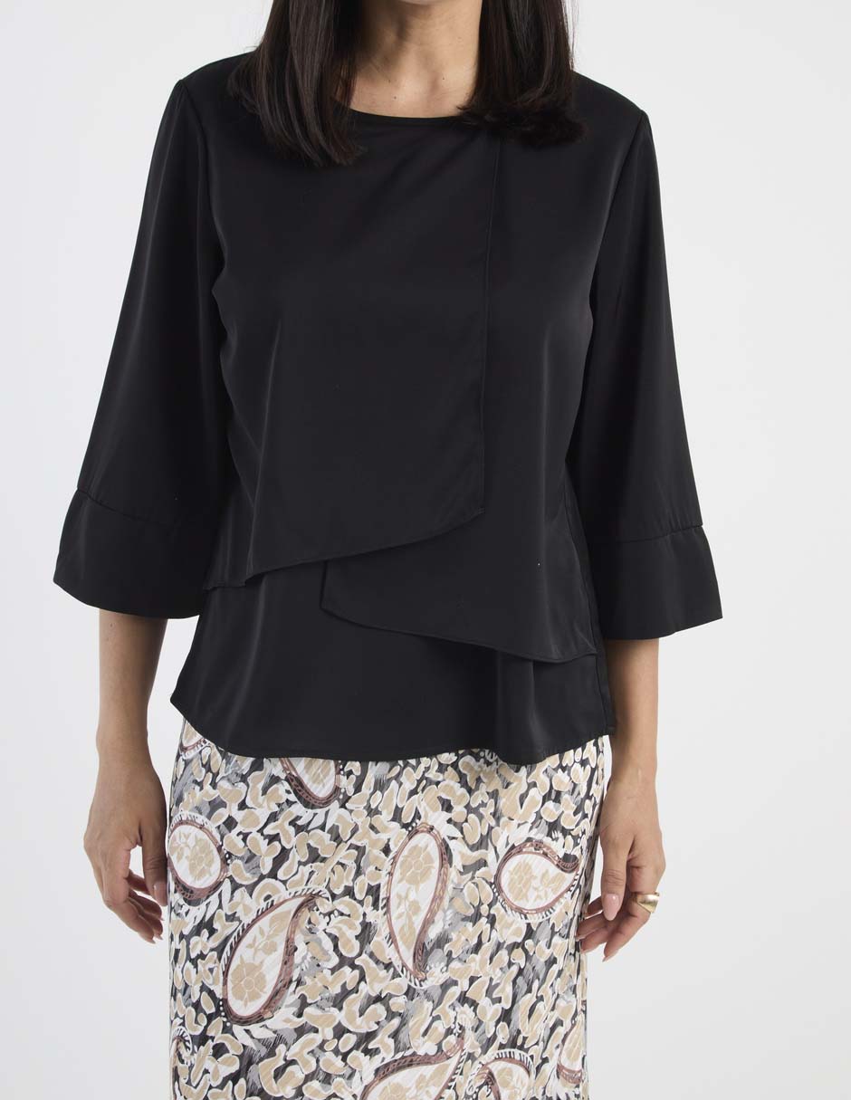 Blusa manga 3/4 para mujer 6