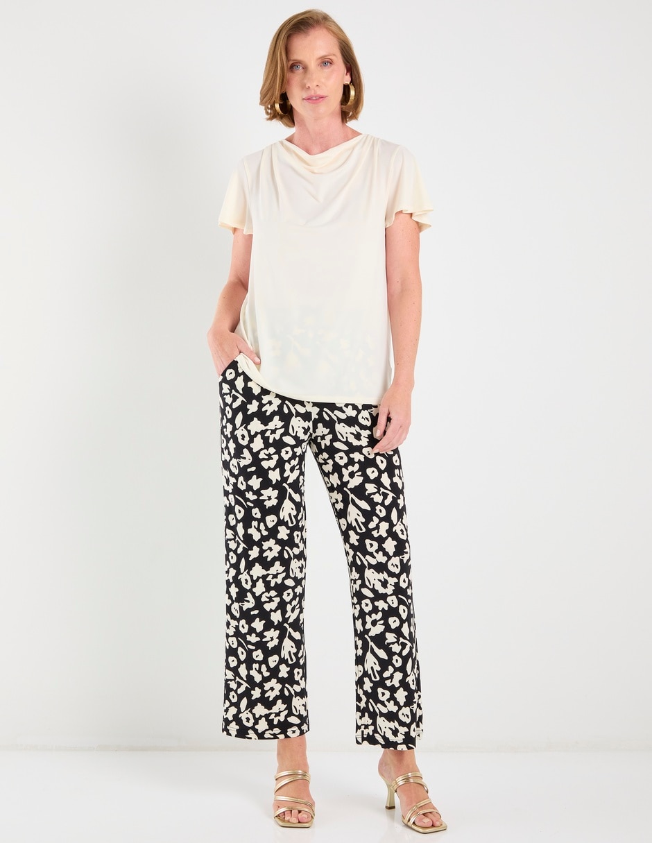 Pantalón La Mode amplio para mujer