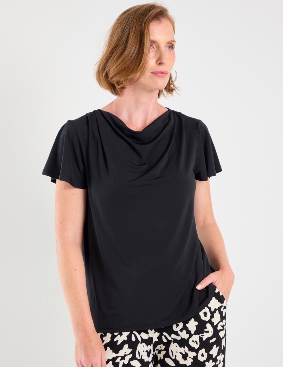 Blusa manga corta para mujer 2