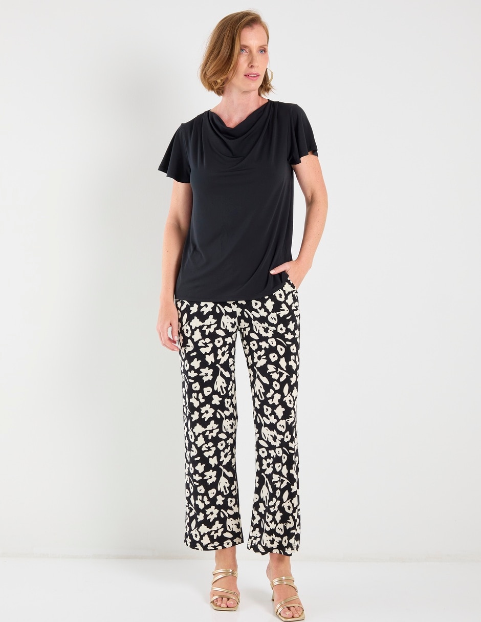 Blusa manga corta para mujer 3