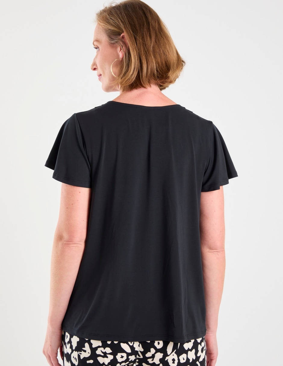 Blusa manga corta para mujer 6