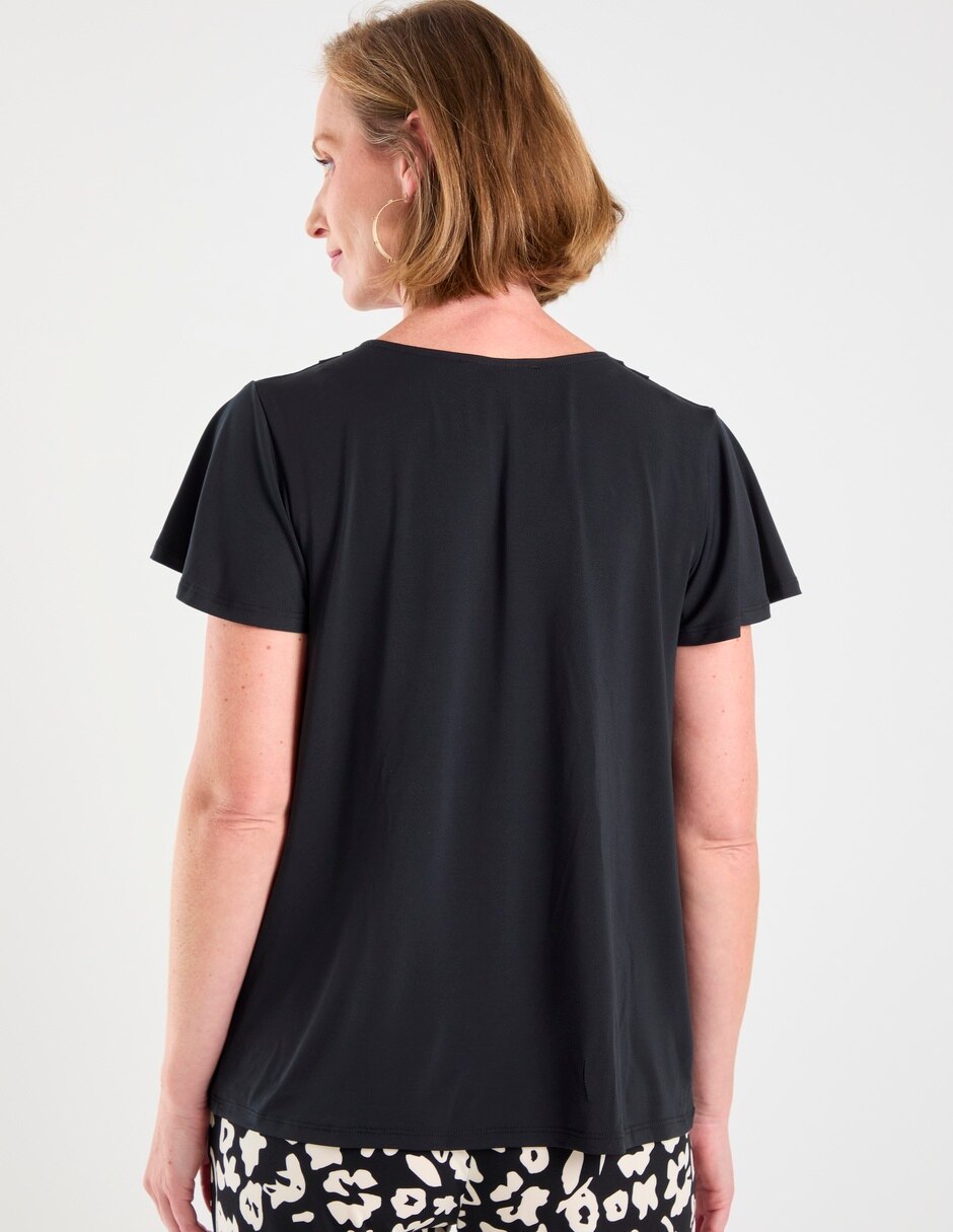 Blusa manga corta para mujer 6