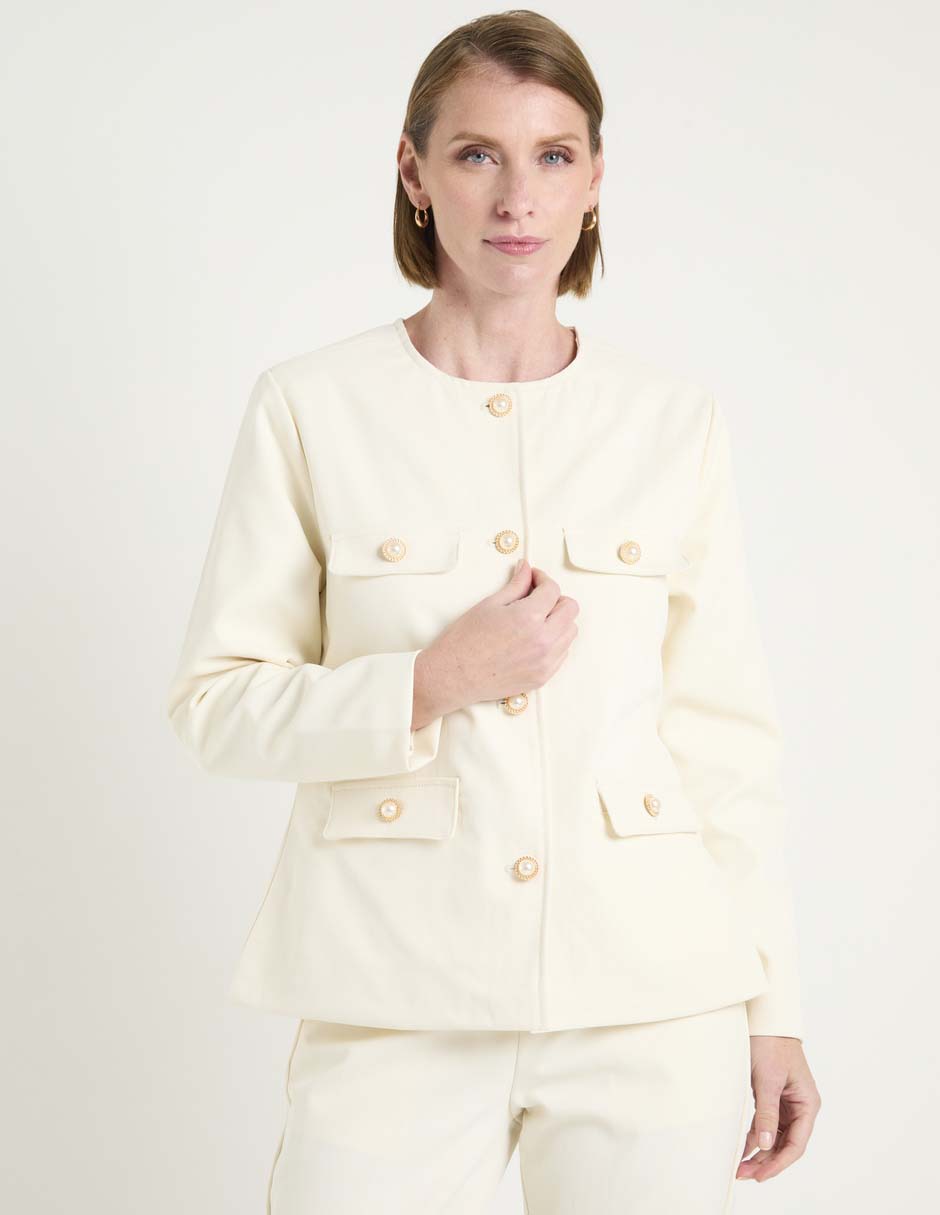 Saco casual La Mode para mujer