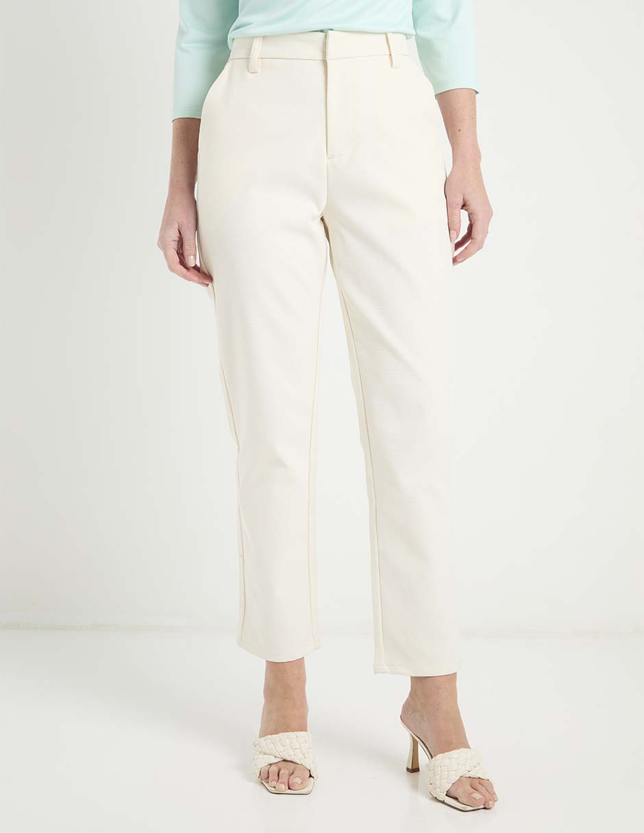 Pantalón chino slim para mujer