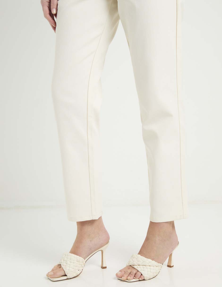 Pantalón chino slim para mujer 2