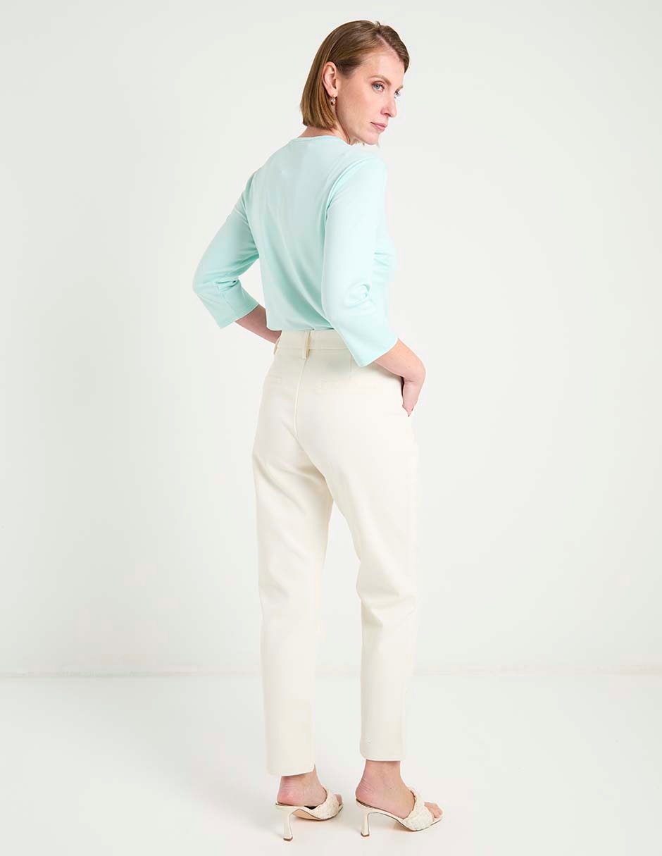 Pantalón chino slim para mujer 6