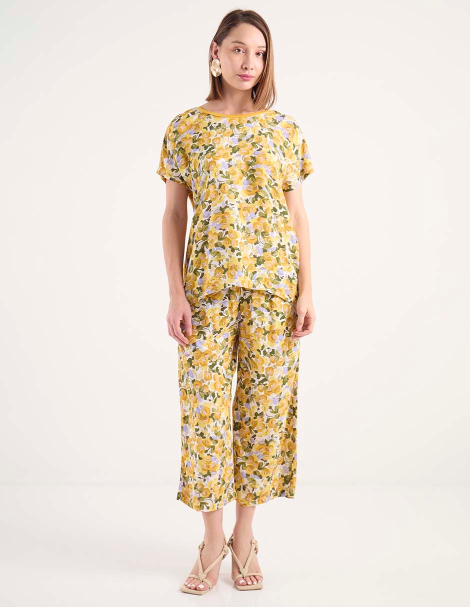 Blusa manga corta para mujer 6