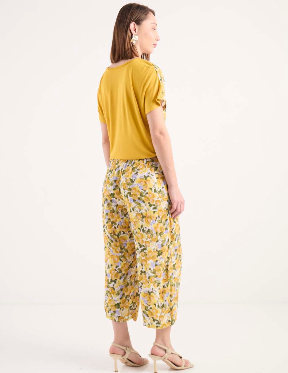 Pantalón easy pant amplio para mujer 4