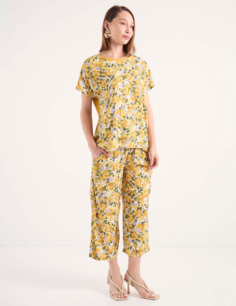 Pantalón easy pant amplio para mujer 3
