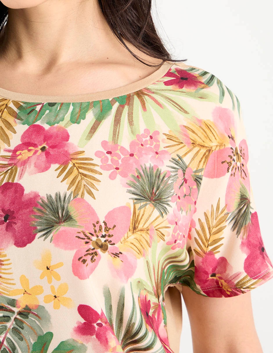 Blusa manga corta para mujer 9