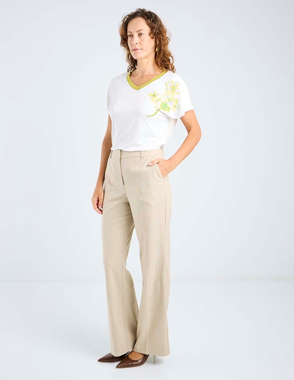 Blusa manga corta para mujer 9