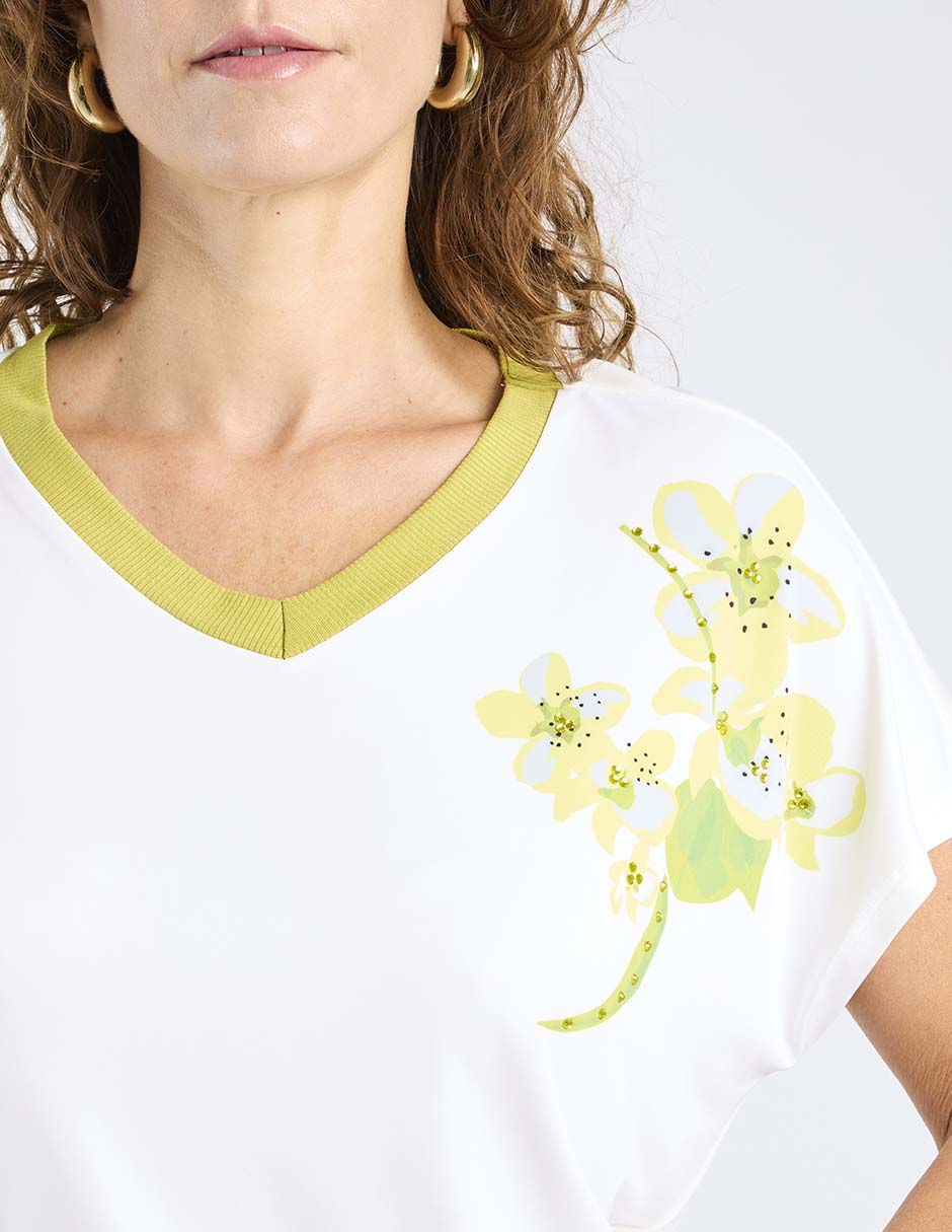 Blusa manga corta para mujer 10
