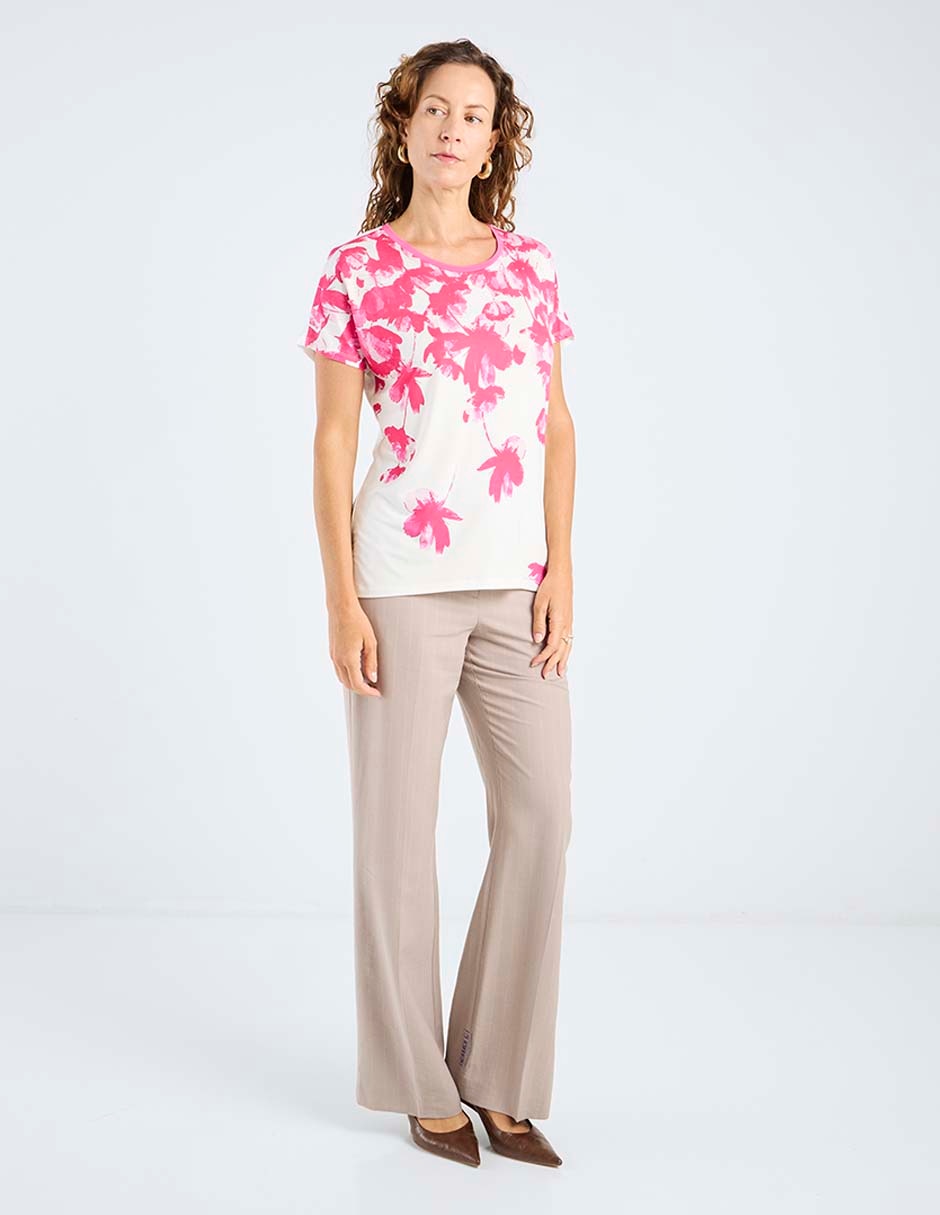 Blusa manga corta para mujer 9