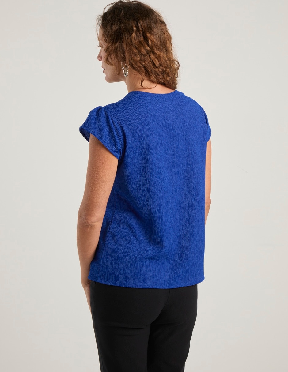 Blusa manga corta para mujer 12