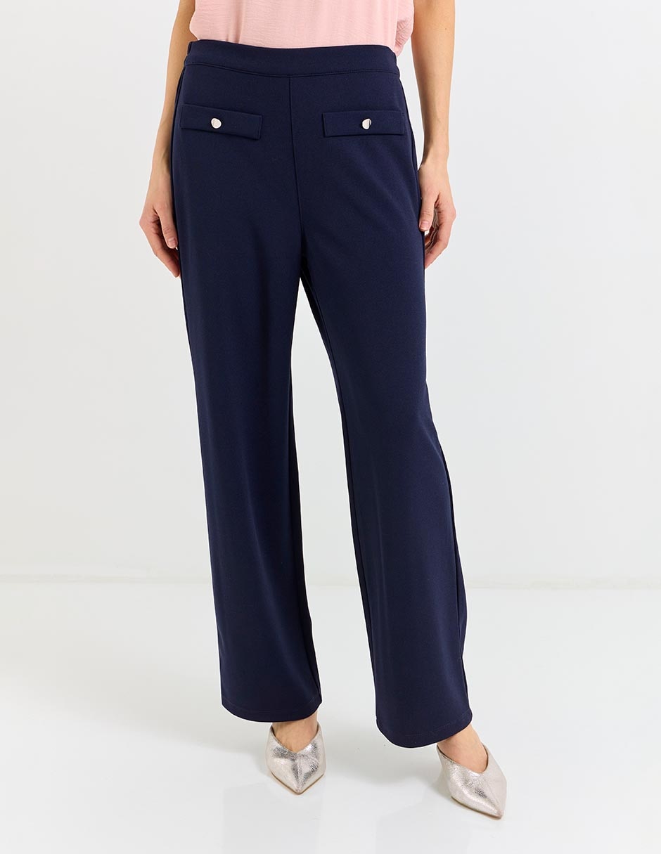 Pantalón de vestir regular para mujer