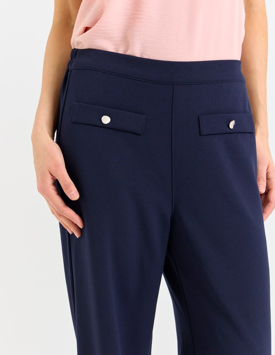 Pantalón de vestir regular para mujer
