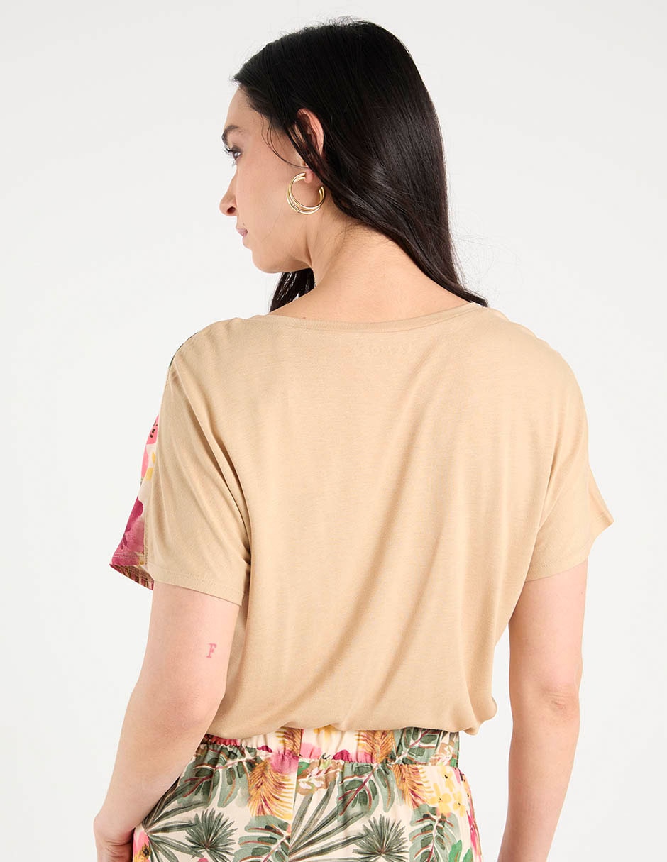 Pantalón capri amplio para mujer 6