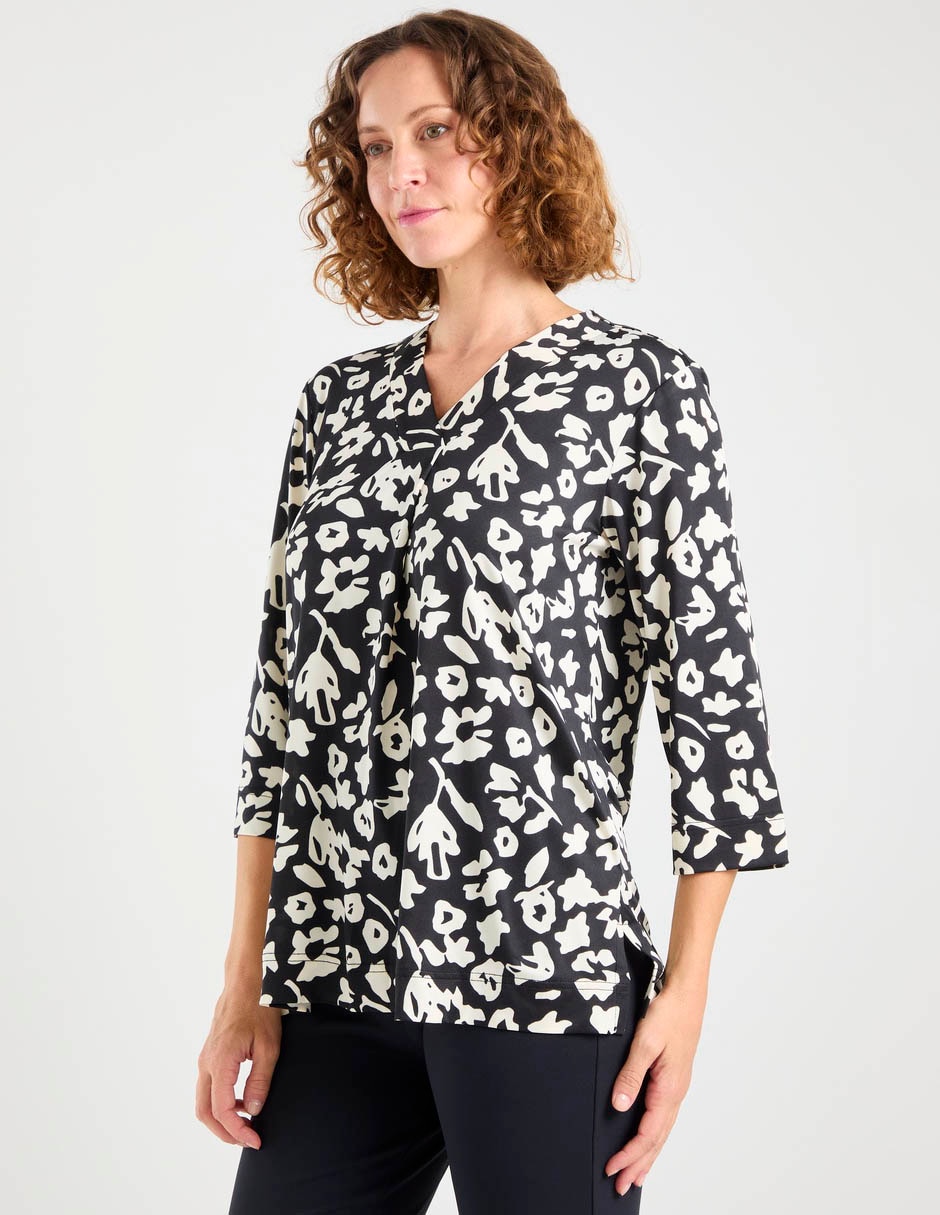 Blusa estampada para mujer