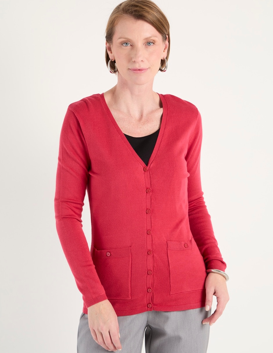 Suéter cuello V para mujer Suéter cuello V para mujer