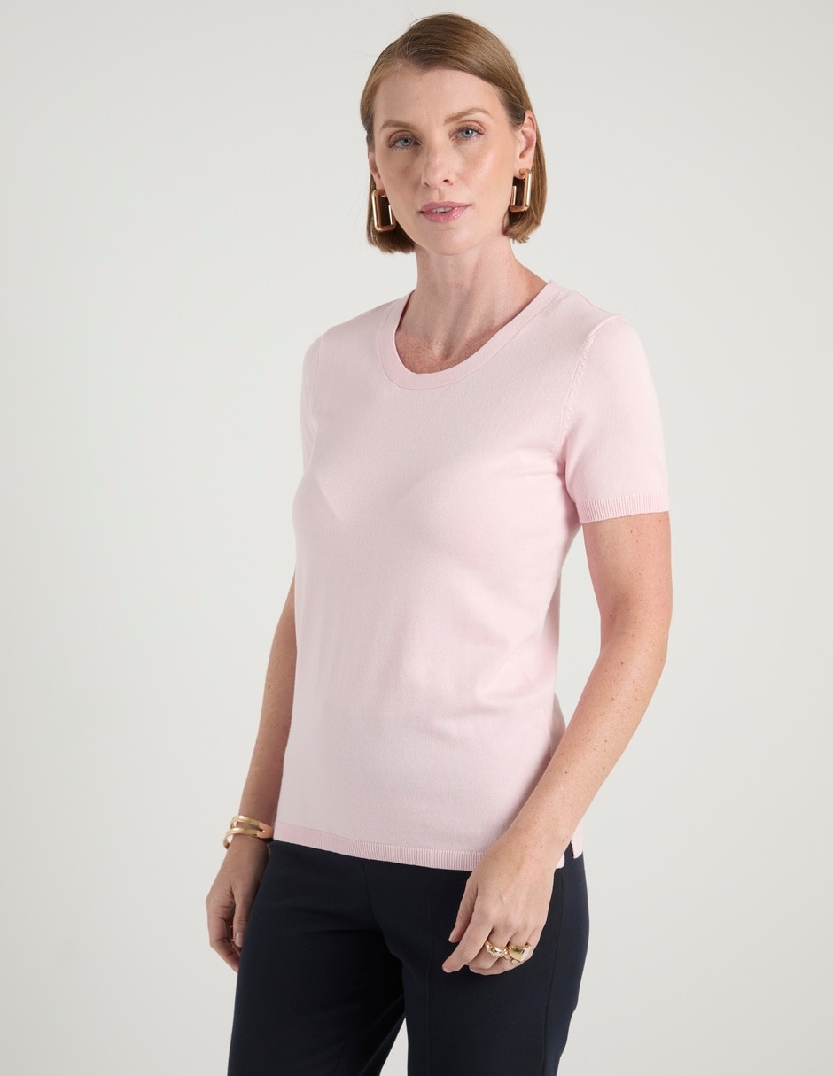 Suéter La Mode cuello redondo para mujer