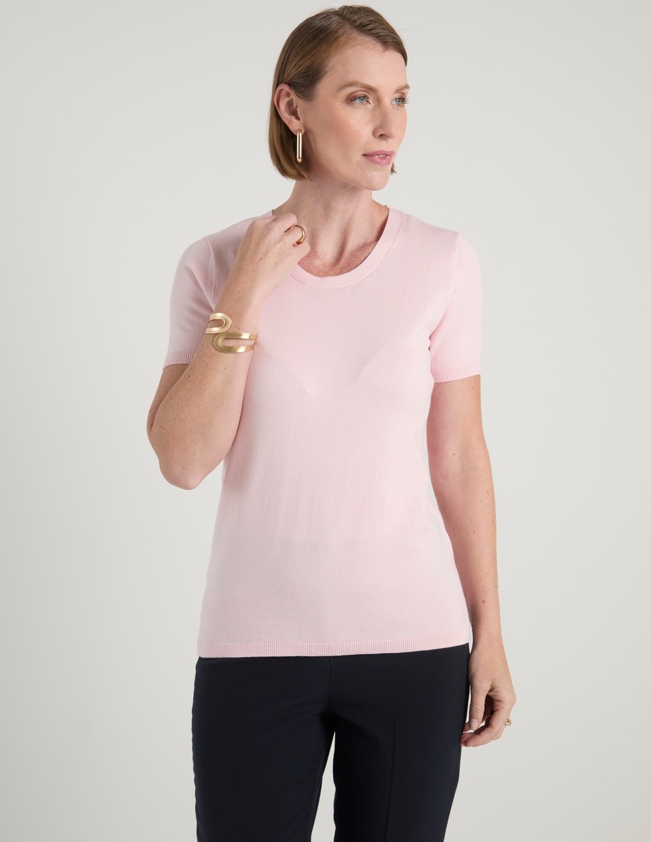 Suéter La Mode cuello redondo para mujer