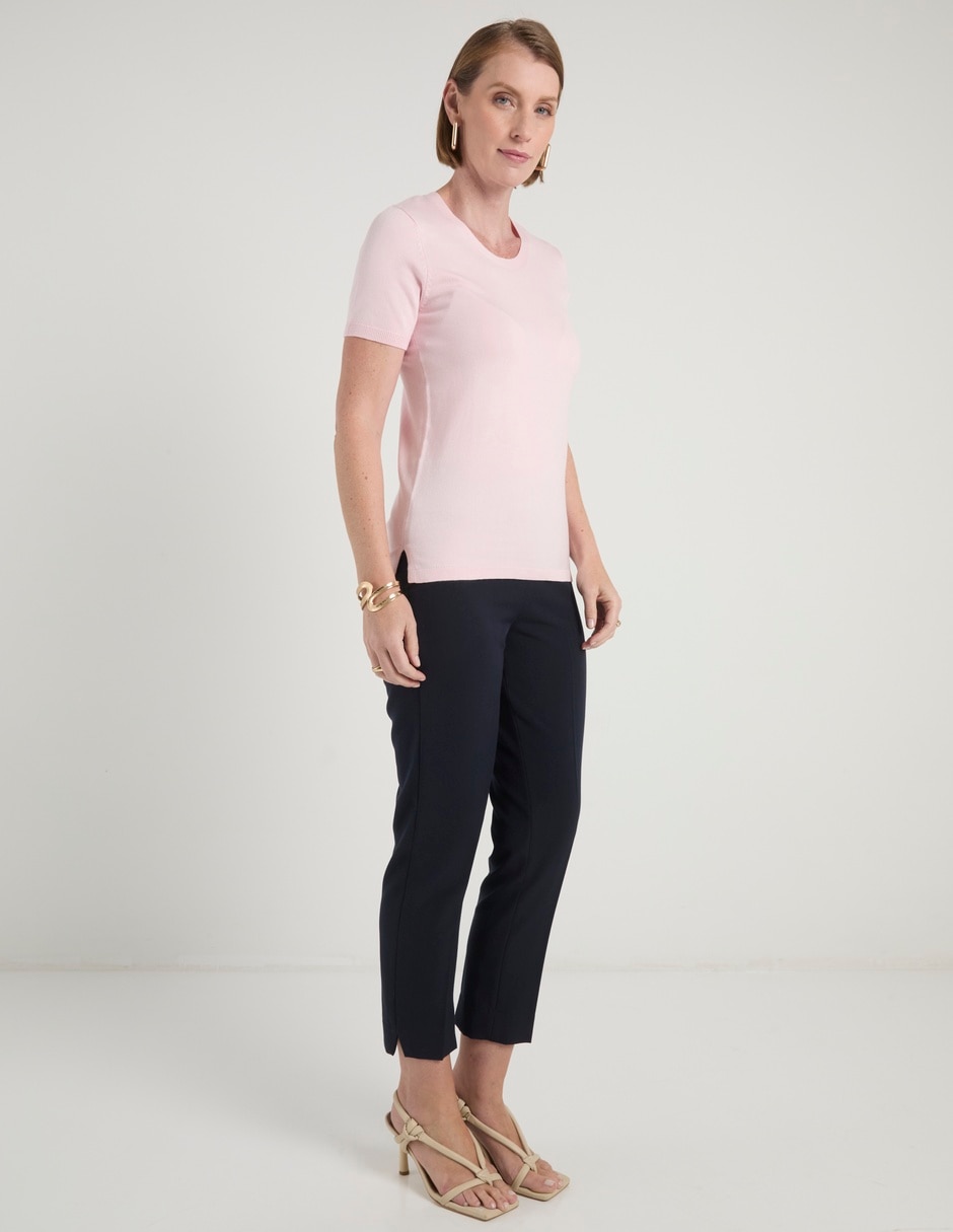 Suéter La Mode cuello redondo para mujer