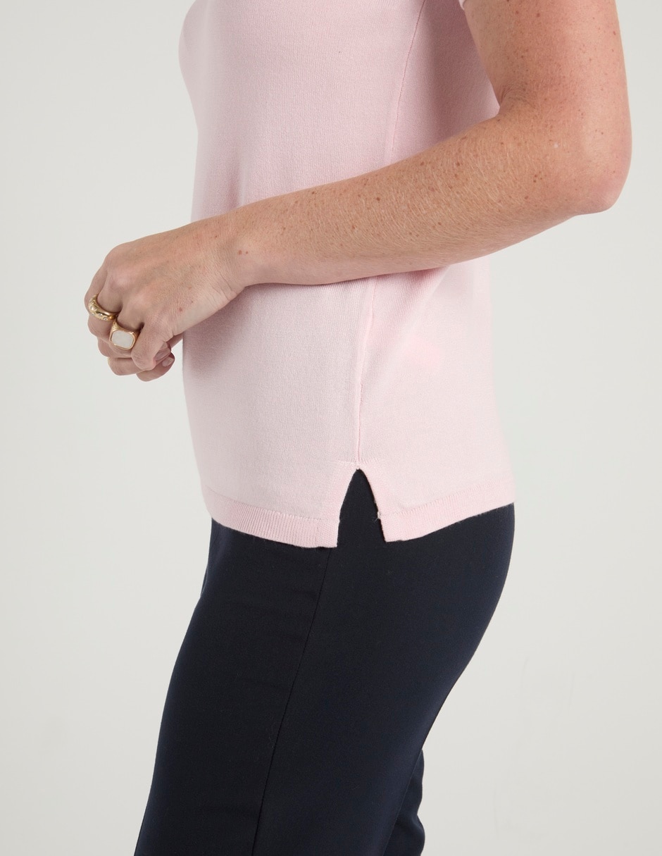 Suéter La Mode cuello redondo para mujer